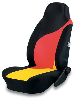 Sitzbezug Typ Deutschland Schwarz-Rot-Gelb