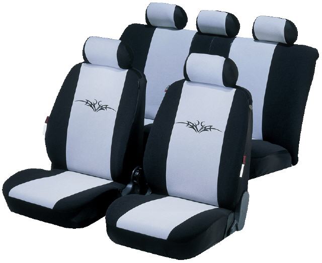 Sitzbezüge passend für für Opel Signum (Schwarz-Blau)